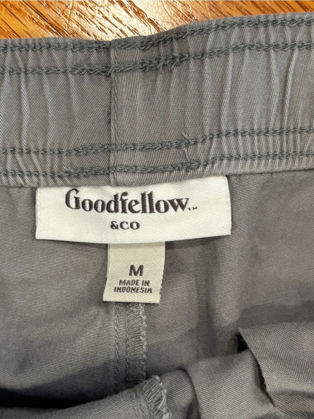 Goodfellow & Co Slate Gray Drawstring Hybrid Shorts
